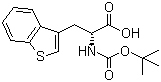 CAS 登录号：111082-76-9, N-叔丁氧羰基-D-3-苯并噻吩丙氨酸