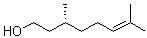 (R)-3,7-Dimethyl-6-octen-1-ol molecular structure (CAS 1117-61-9)