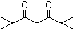 structure of CAS# 1118-71-4, 2,2,6,6-四甲基-3,5-庚二酮