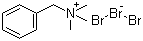 structure of CAS# 111865-47-5, Benzyltrimethylammonium tribromide