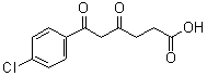 CAS # 111881-78-8, 4-Chloro-gamma,epsilon-dioxobenzenehexanoic acid, 6-(4-Chlorophenyl)-4,6-dioxohexanoic acid
