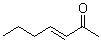 CAS 登录号：1119-44-4, 3-庚烯-2-酮