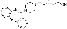 structure of CAS# 111974-69-7, Quetiapine