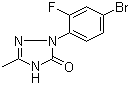 CAS # 111992-09-7, 2-(4-Bromo-2-fluorophenyl)-1,2-dihydro-5-methyl-3H-1,2,4-triazol-3-one