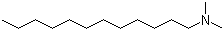 structure of CAS# 112-18-5, N,N-Dimethyldodecylamine