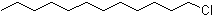 Lauryl chloride molecular structure (CAS 112-52-7)