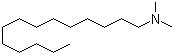 structure of CAS# 112-75-4, N,N-Dimethyltetradecylamine