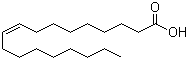 Oleic acid  molecular structure (CAS 112-80-1)