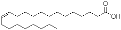 Erucic acid molecular structure (CAS 112-86-7)