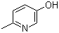 structure of CAS# 1121-78-4, 3-Hydroxy-6-methylpyridine