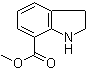 structure of CAS# 112106-91-9, 2,3-二氢-1H-吲哚-7-羧酸甲酯