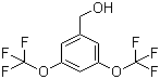structure of CAS# 1121586-22-8, 3,5-双(三氟甲氧基)苯甲醇