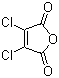 structure of CAS# 1122-17-4, 2,3-二氯马来酸酐