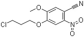 CAS # 1122661-13-5, 4-(3-Chloropropoxy)-5-methoxy-2-nitrobenzonitrile