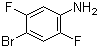 structure of CAS# 112279-60-4, 4-Bromo-2,5-difluoroaniline