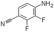 structure of CAS# 112279-71-7, 4-Amino-2,3-difluorobenzonitrile