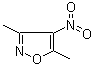 structure of CAS# 1123-49-5, 3,5-二甲基-4-硝基异恶唑