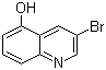 structure of CAS# 1123738-15-7, 3-溴-5-喹啉醇