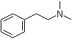 structure of CAS# 1126-71-2, N,N-Dimethylbenzeneethanamine
