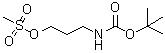 CAS # 112663-43-1, 3-[(tert-Butoxycarbonyl)amino]propyl methanesulfonate