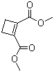 structure of CAS# 1128-10-5, 1,2-Dimethyl 1-cyclobutene-1,2-dicarboxylate