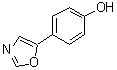 4-(Oxazol-5-yl)phenol molecular structure (CAS 1128-71-8)