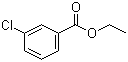 CAS # 1128-76-3, Ethyl 3-chlorobenzoate, 3-Chlorobenzoic acid ethyl ester, Ethyl m-chlorobenzoate, NSC 67339