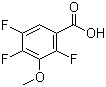 CAS 登录号：11281-65-5, 2,4,5-三氟-3-甲氧基苯甲酸