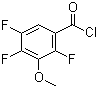 structure of CAS# 112811-66-2, 2,4,5-三氟-3-甲氧基苯甲酰氯