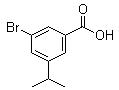structure of CAS# 112930-39-9, 3-Bromo-5-isopropylbenzoic acid