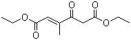 CAS # 112995-24-1, 3-Methyl-4-oxo-2-hexenedioic acid diethyl ester, 3-Methyl-4-oxo-2-hexenedioic acid 1,6-diethyl ester