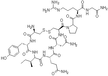 structure of CAS# 113-80-4, 8-L-Arginineoxytocin