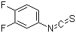 structure of CAS# 113028-75-4, 3,4-Difluorophenyl isothiocyanate