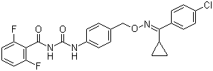 structure of CAS# 113036-88-7, 氟螨脲