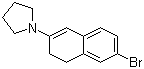 CAS # 113075-66-4, 1-(6-Bromo-3,4-dihydro-2-naphthalenyl)pyrrolidine