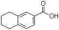 structure of CAS# 1131-63-1, 5,6,7,8-Tetrahydro-2-naphthoic acid