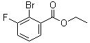 structure of CAS# 1131040-49-7, 2-溴-3-氟苯甲酸乙酯