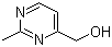 structure of CAS# 1131605-06-5, 2-Methyl-4-pyrimidinemethanol