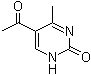 structure of CAS# 113246-41-6, 5-乙酰基-4-甲基-2(1H)-嘧啶酮