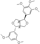 CAS # 1134188-26-3, Epimagnolin B, (1S,3aR,4R,6aR)-4-(3,5-Dimethoxyphenyl)tetrahydro-1-(3,4,5-trimethoxyphenyl)-1H,3H-furo[3,4-c]furan