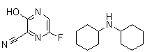 CAS 登录号：1137606-74-6, 6-氟-3-羟基-2-吡嗪甲腈二环己胺盐