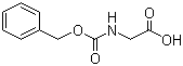 N-CBZ-甘氨酸分子结构 (CAS 1138-80-3)