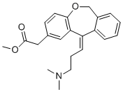 CAS # 113806-01-2, Olopatadine Methyl Ester, 11-[(Z)-3-(Dimethylamino)propylidene]-6,11-dihydrodibenzo[b,e]oxepin-2-acetic acid methyl ester
