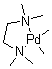 structure of CAS# 113822-11-0, Dimethyl(N,N,N',N'-tetramethylethylene-1,2-diamine)palladium(II)