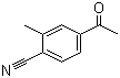 structure of CAS# 1138444-80-0, 4-Acetyl-2-methylbenzonitrile