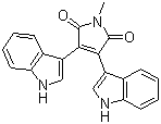 structure of CAS# 113963-68-1, 双吲哚马来酰亚胺 V