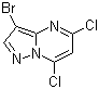 CAS # 114040-06-1, 3-Bromo-5,7-dichloropyrazolo[1,5-a]pyrimidine