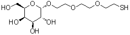 CAS # 1142408-15-8, 2-[2-(2-Mercaptoethoxy)ethoxy]ethyl alpha-D-galactopyranoside