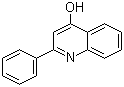 structure of CAS# 1144-20-3, 2-Phenylquinolin-4-ol