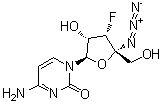 CAS # 1145869-46-0, 4'-C-Azido-3'-deoxy-3'-fluorocytidine